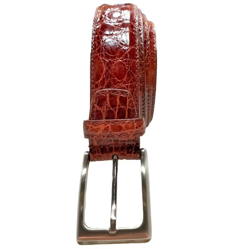 Cintura uomo in vero coccodrillo C102COC golden