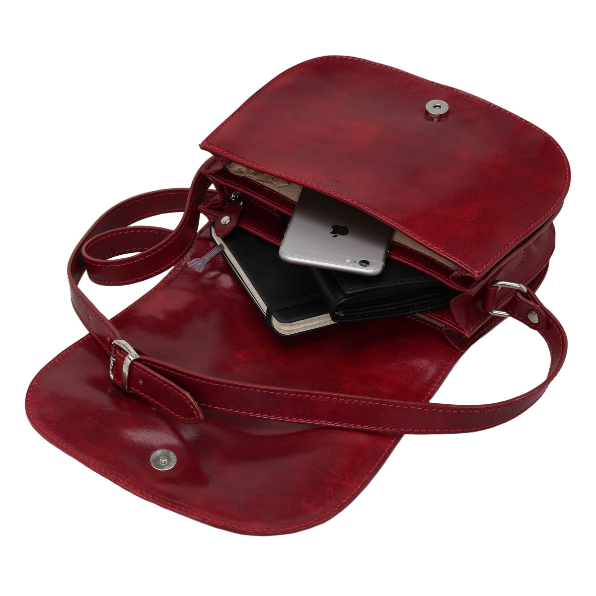 I Medici leather bag 63/1350 dark brown