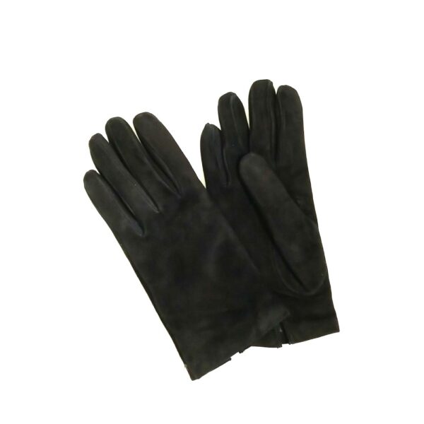 Guanto donna in pelle scamosciata pelletteria allegrini g300 nero