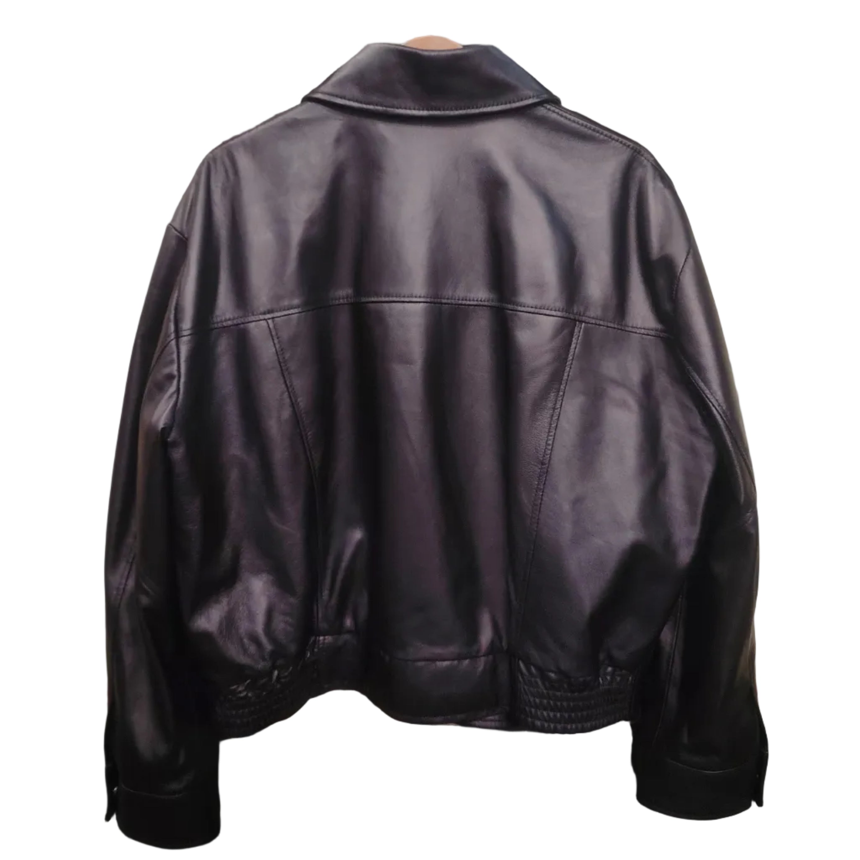 Giacca in pelle donna Pelletteria Allegrini Filippo NOA Jap Nero