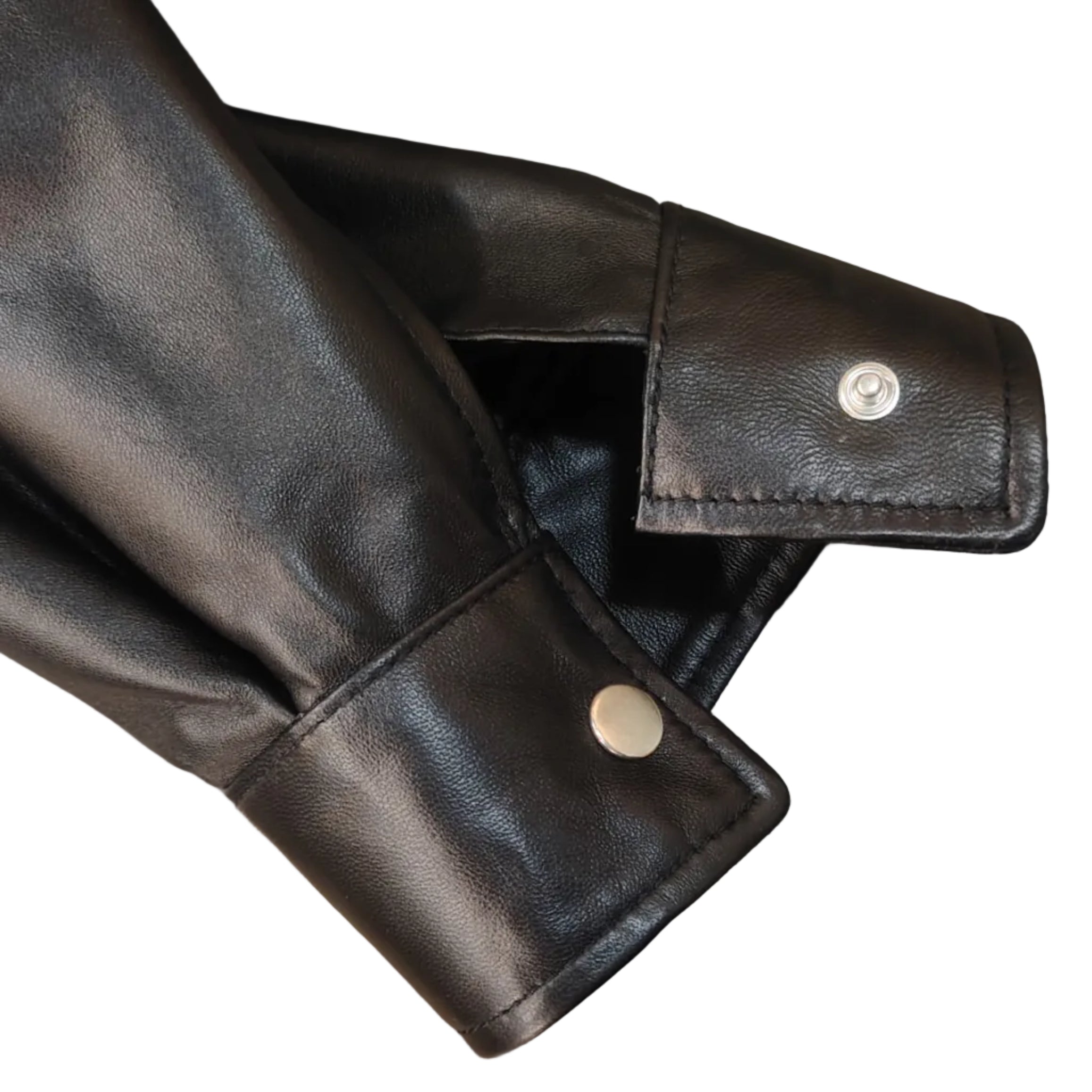 Giacca in pelle donna Pelletteria Allegrini Filippo NOA Jap Nero