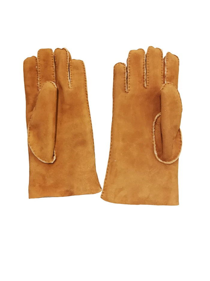 Men's merino wool glove by Pelletteria Allegrini Filippo G208 hazelnut