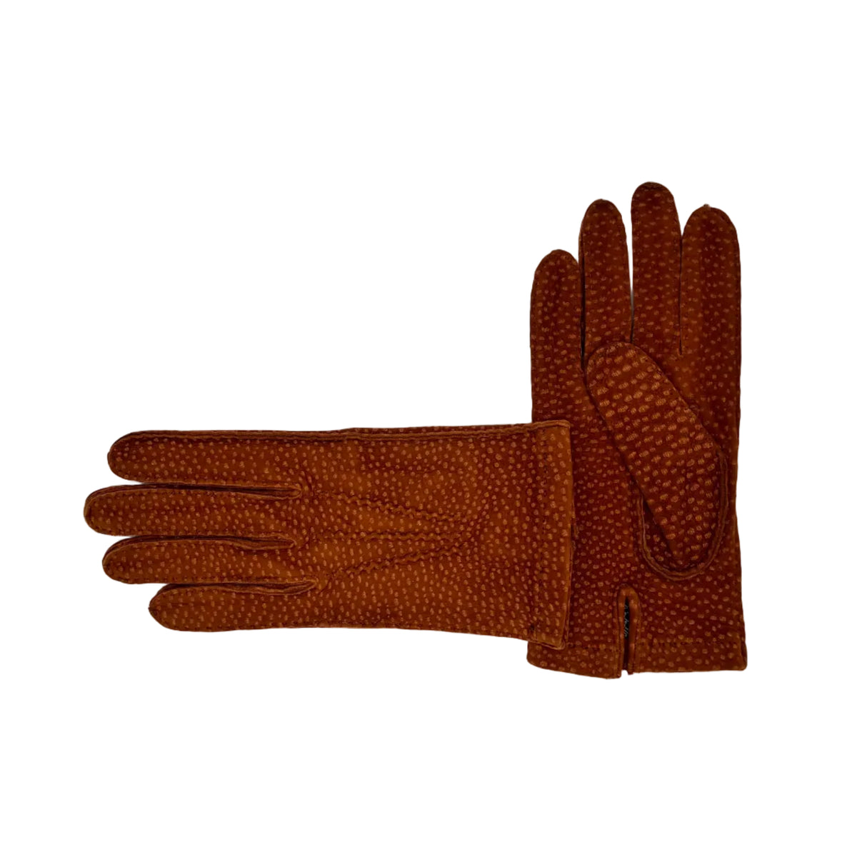 Men's Peccary Glove Pelletteria Allegrini Filippo G207USF Tobacco