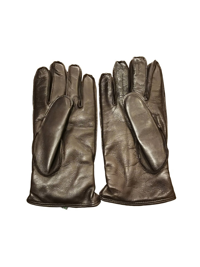 Guanto uomo in pelle Pelletteria Allegrini Filippo G1112 testa di moro