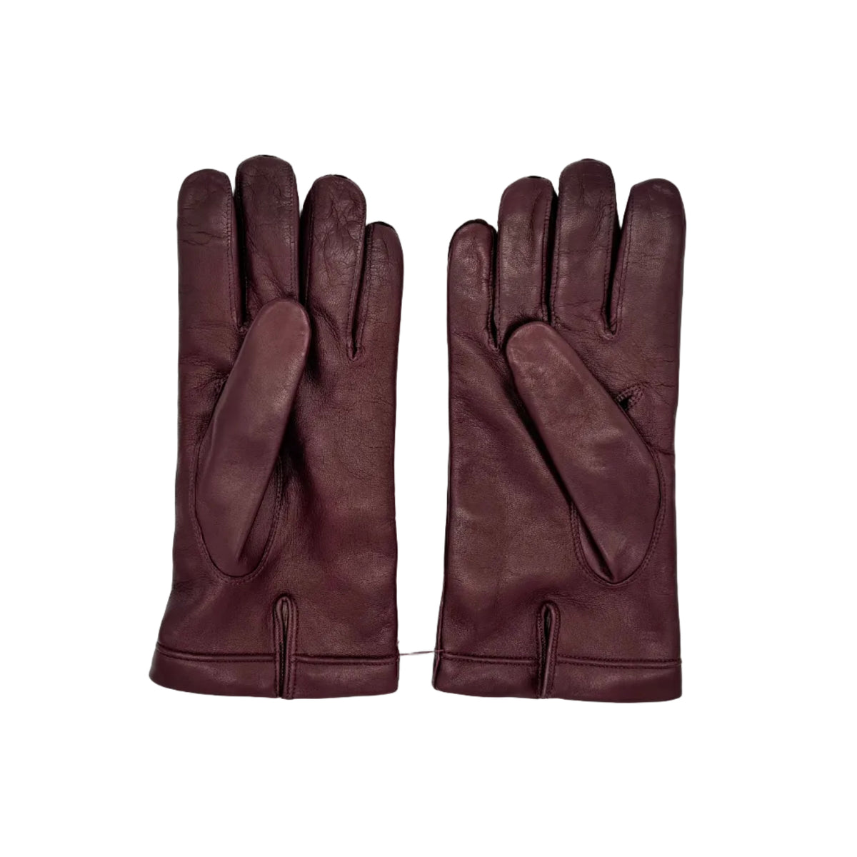 Men's leather gloves Pelletteria Allegrini Filippo G200 Bordeaux