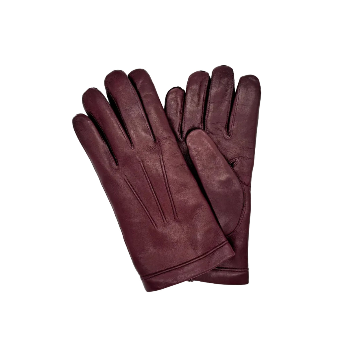 Men's leather gloves Pelletteria Allegrini Filippo G200 Bordeaux