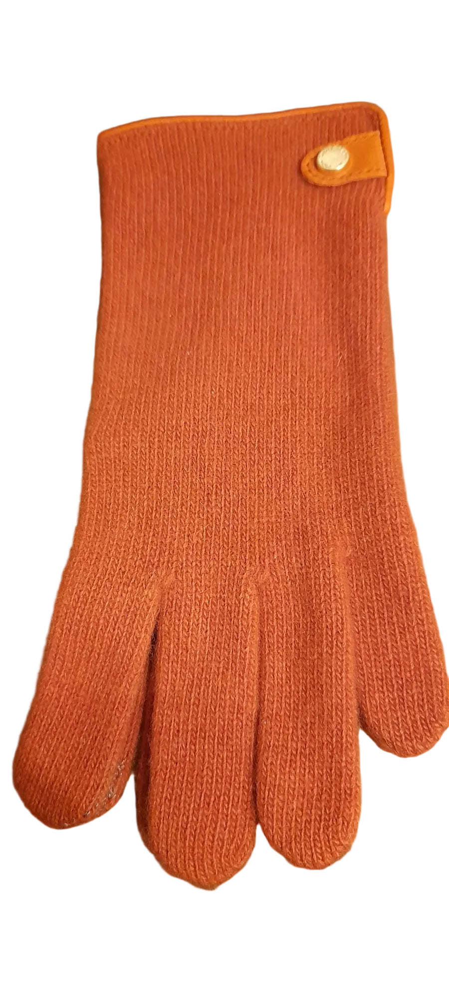 Guanto donna in lana donna lana/cashmere Lc-21 Terracotta