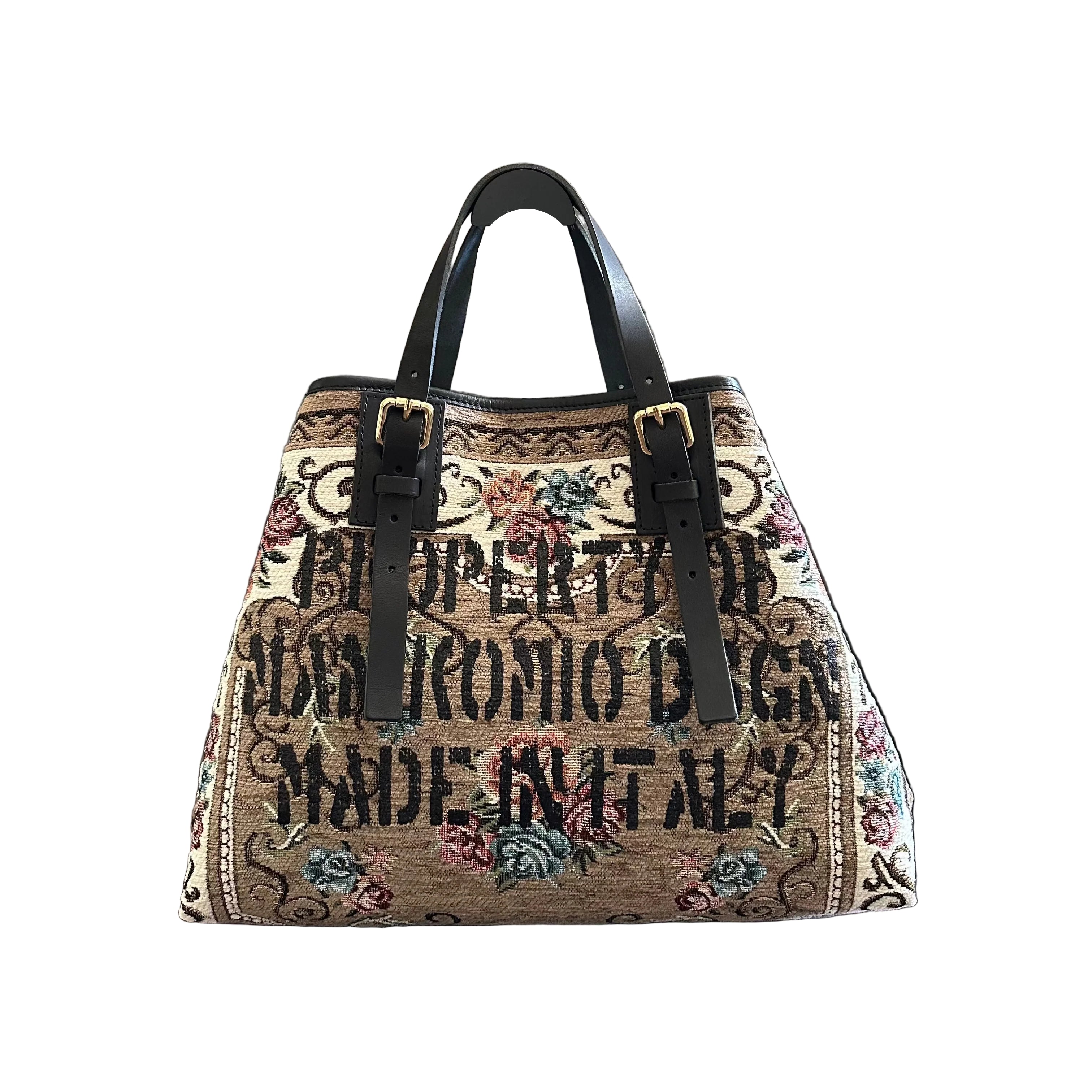 MANIKOMIO DESIGN 2 PROJECT Shopping "RUG" havana