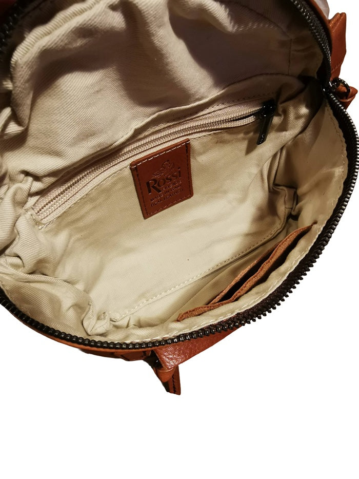 Leather Bum Bag Bruno Rossi R260 Leather (color)