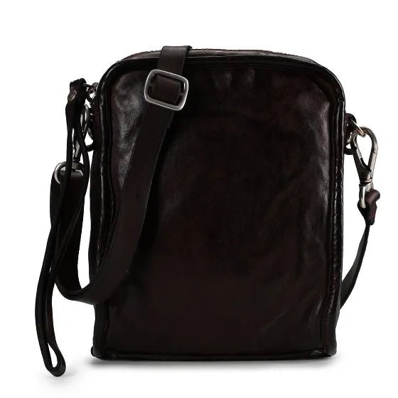 Mini borsa a tracolla Cipresso Campomaggi C044600ND X2298 nero - Pelletteria Allegrini