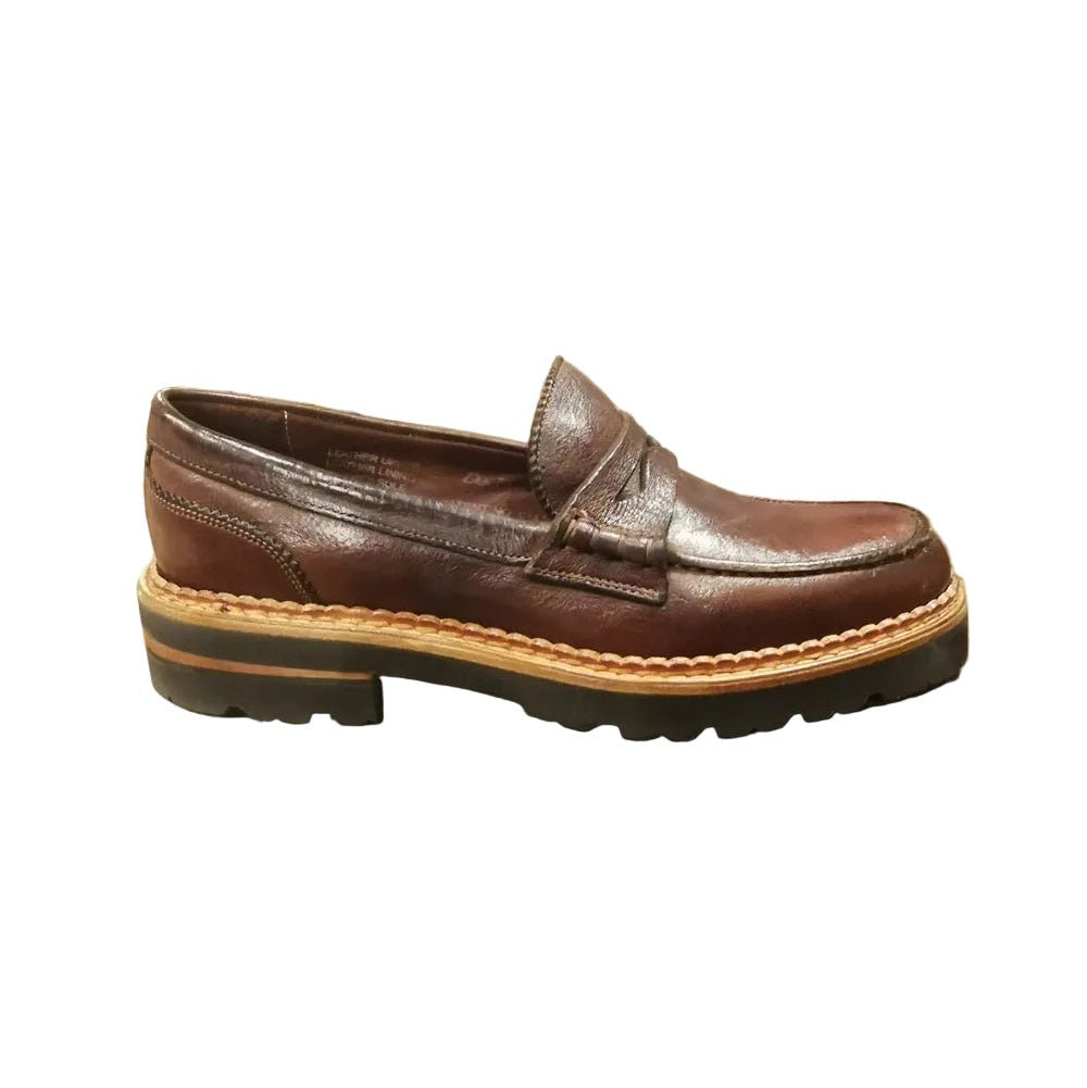 Mocassino con para alta da donna Pelletteria Allegrini Filippo LANA Sigaro - Pelletteria Allegrini