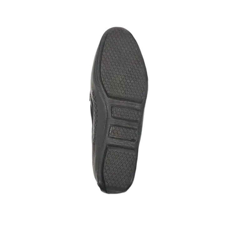 Mocassino donna in pelle Pelletteria Allegrini Filippo 5108 Nero