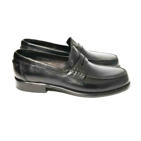 Mocassino uomo in pelle Pelletteria Allegrini Filippo 1253 Nero - Pelletteria Allegrini