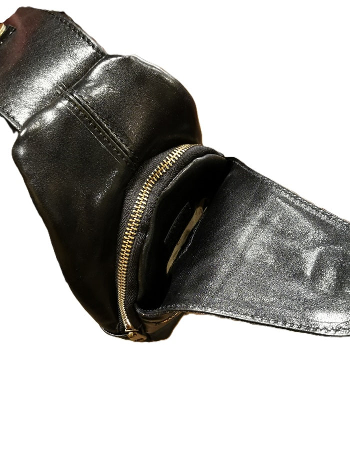 Leather One-Shoulder Bag I Medici 63/960 Black