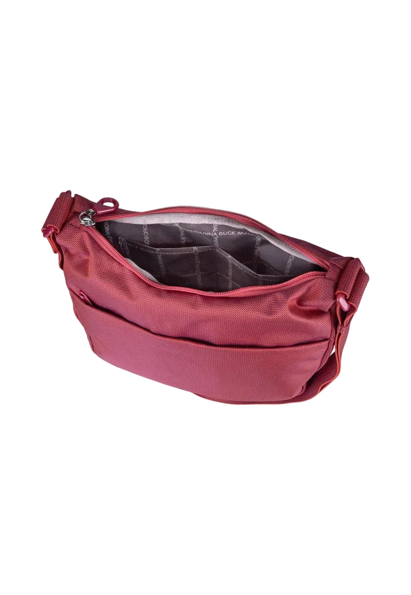 Tracolla in tessuto MD20 Mandarina Duck P10QMT37 Cranberry