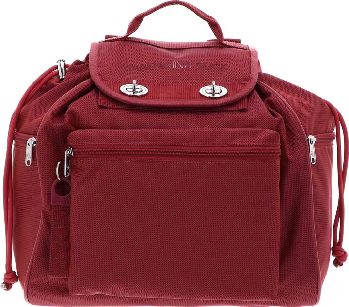 Mandarina Duck MD20 Utility Backpack P10QMT68 Cranberry