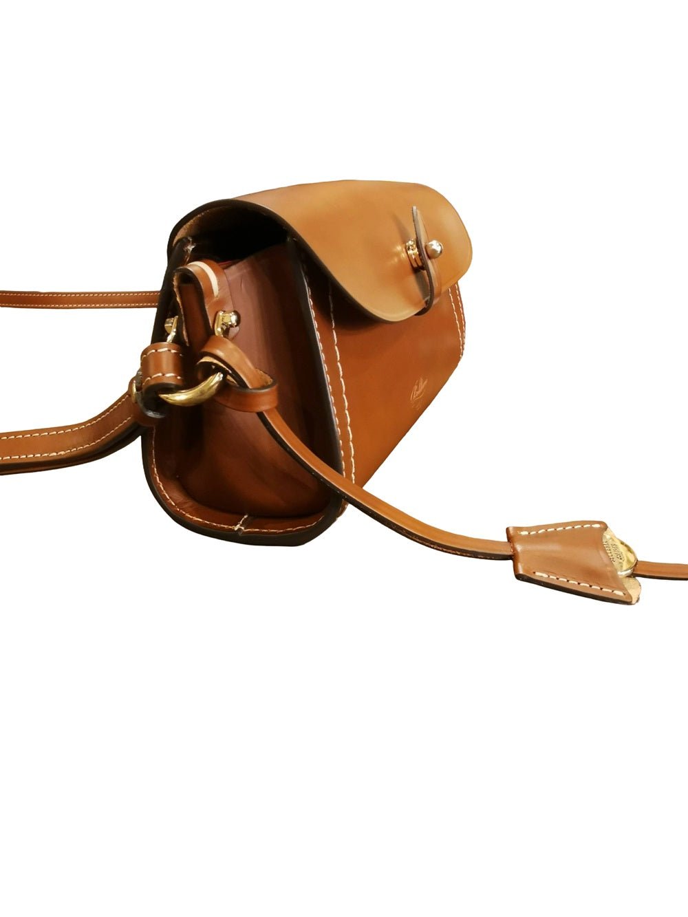 Piccola borsa in pelle Boldrini 07652 Golden - Pelletteria Allegrini