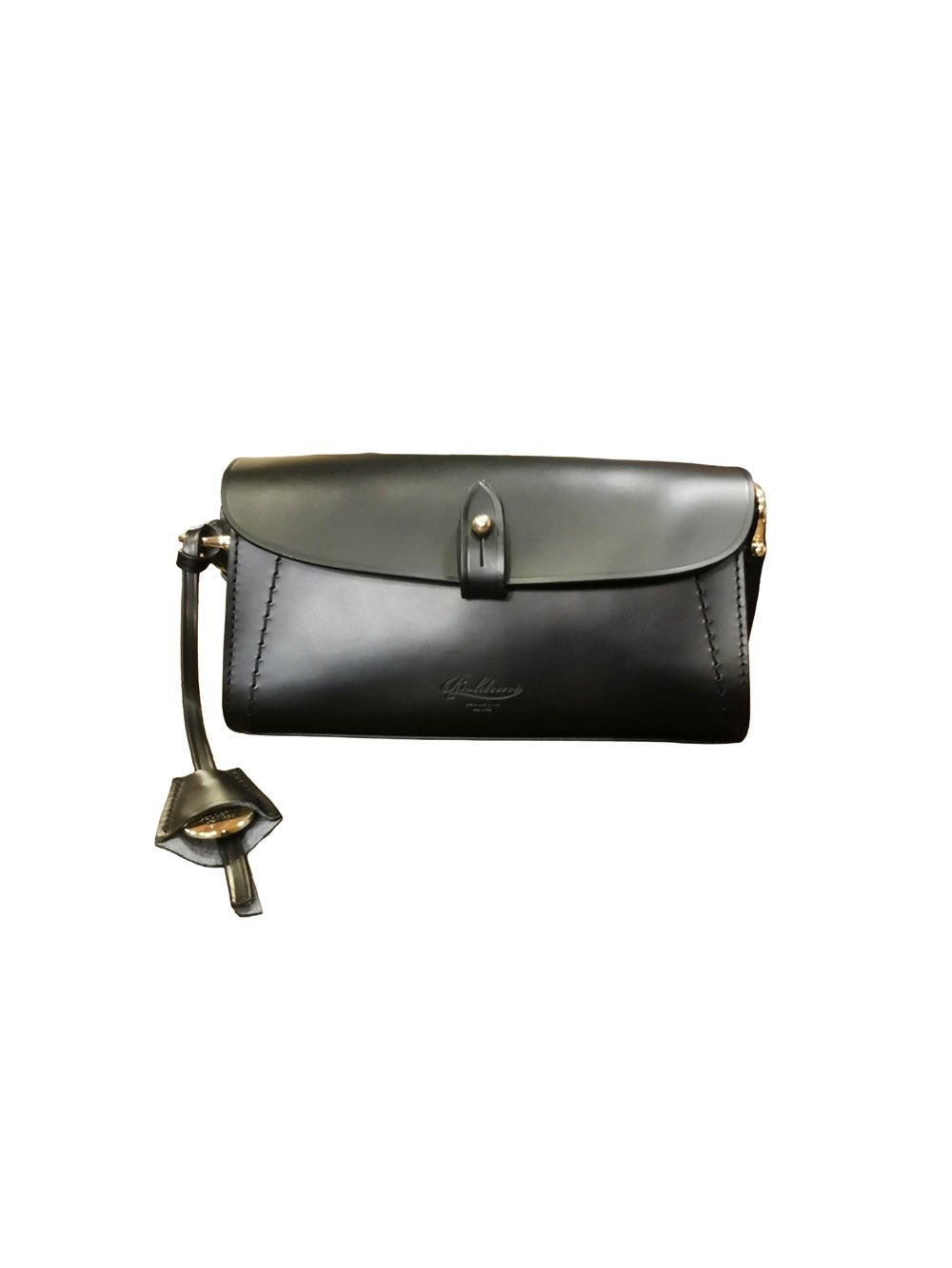 Piccola borsa in pelle Boldrini 07652 Nero - Pelletteria Allegrini
