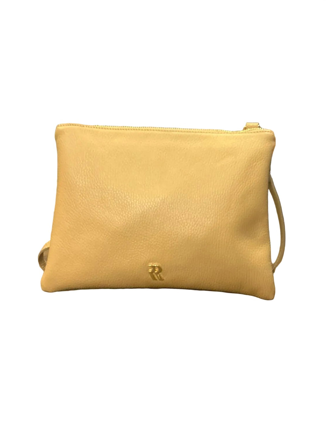 Pochette in pelle martellata Bruno Rossi ML226 Biscotto