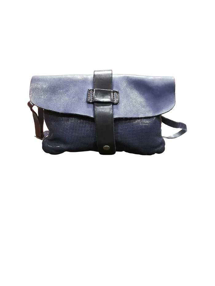 Pochette/marsupio in pelle Pelletteria Allegrini Filippo 1523 Blu