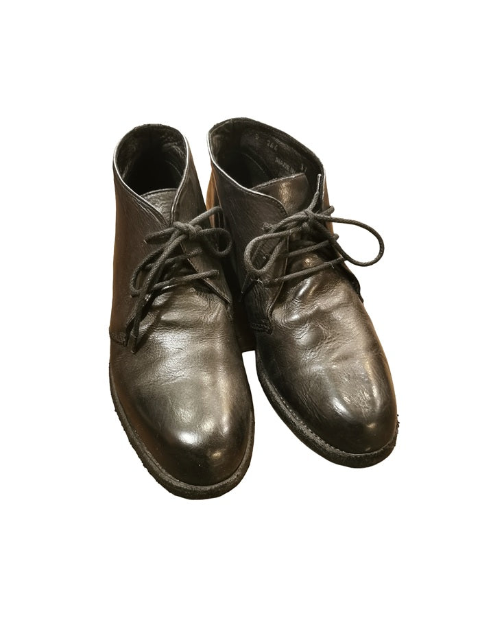 Polacchina donna in pelle Pelletteria Allegrini Filippo D264 Nero