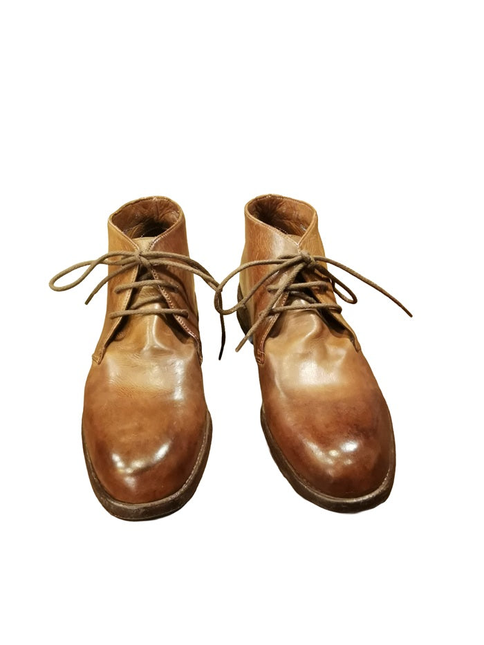 Polacchina donna in pelle Pelletteria Allegrini Filippo D264 Marrone