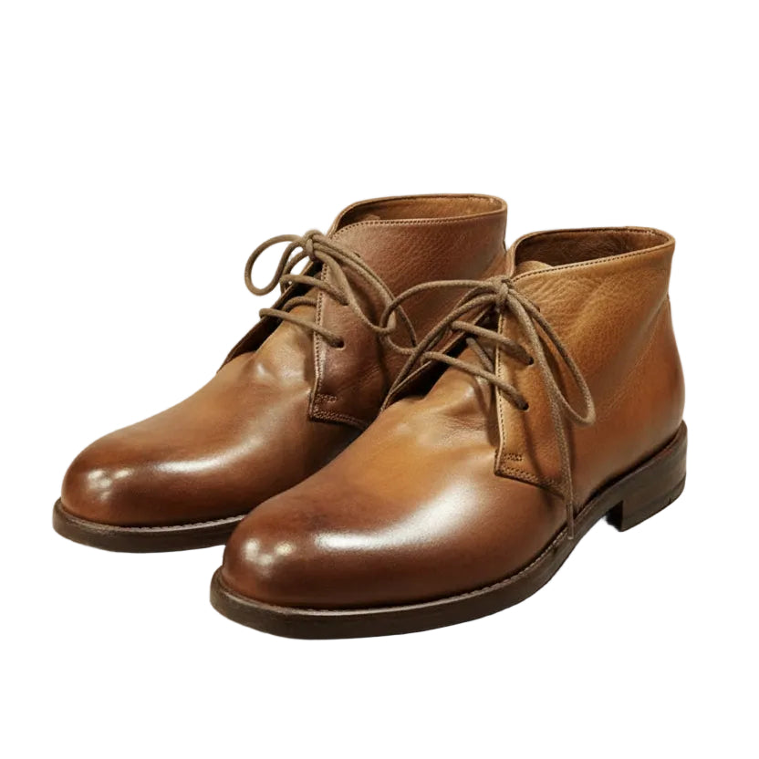 Polacchina donna in pelle Pelletteria Allegrini Filippo D264 Marrone