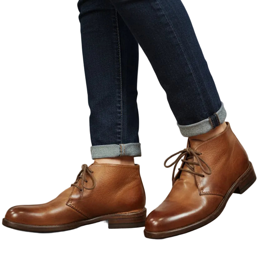 Polacchina donna in pelle Pelletteria Allegrini Filippo D264 Marrone
