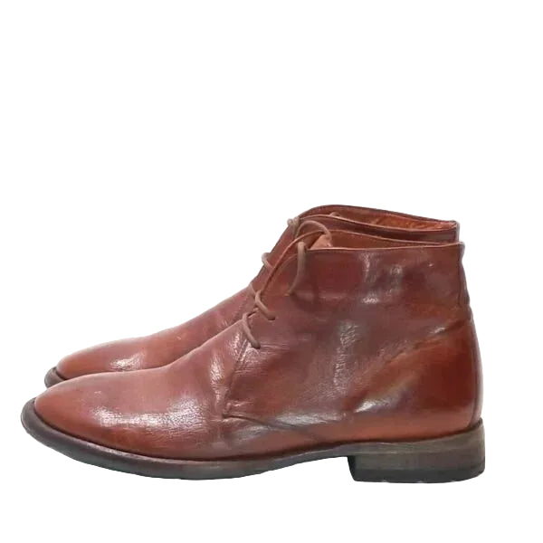 Polacchino uomo in pelle di bufalo Pelletteria Allegrini Filippo A477 coker