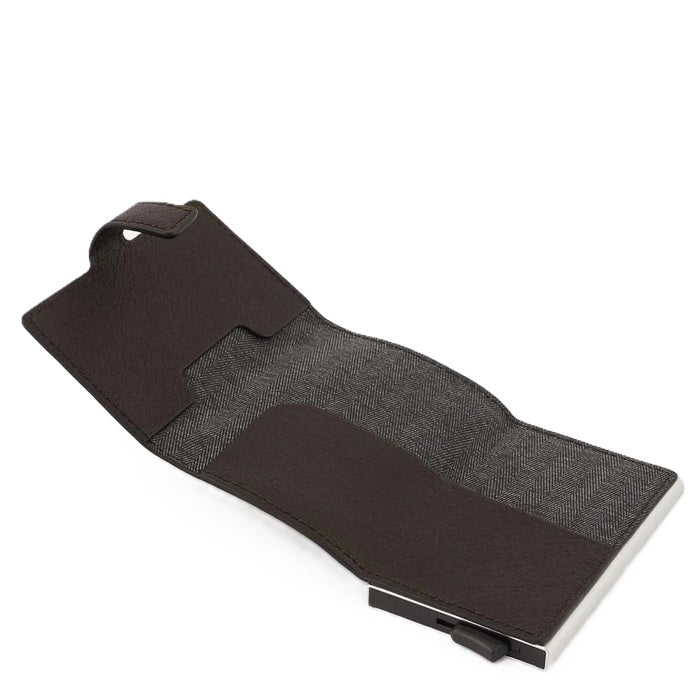 Men's Automatic Card Holder Piquadro PP5649B3R Dark Brown