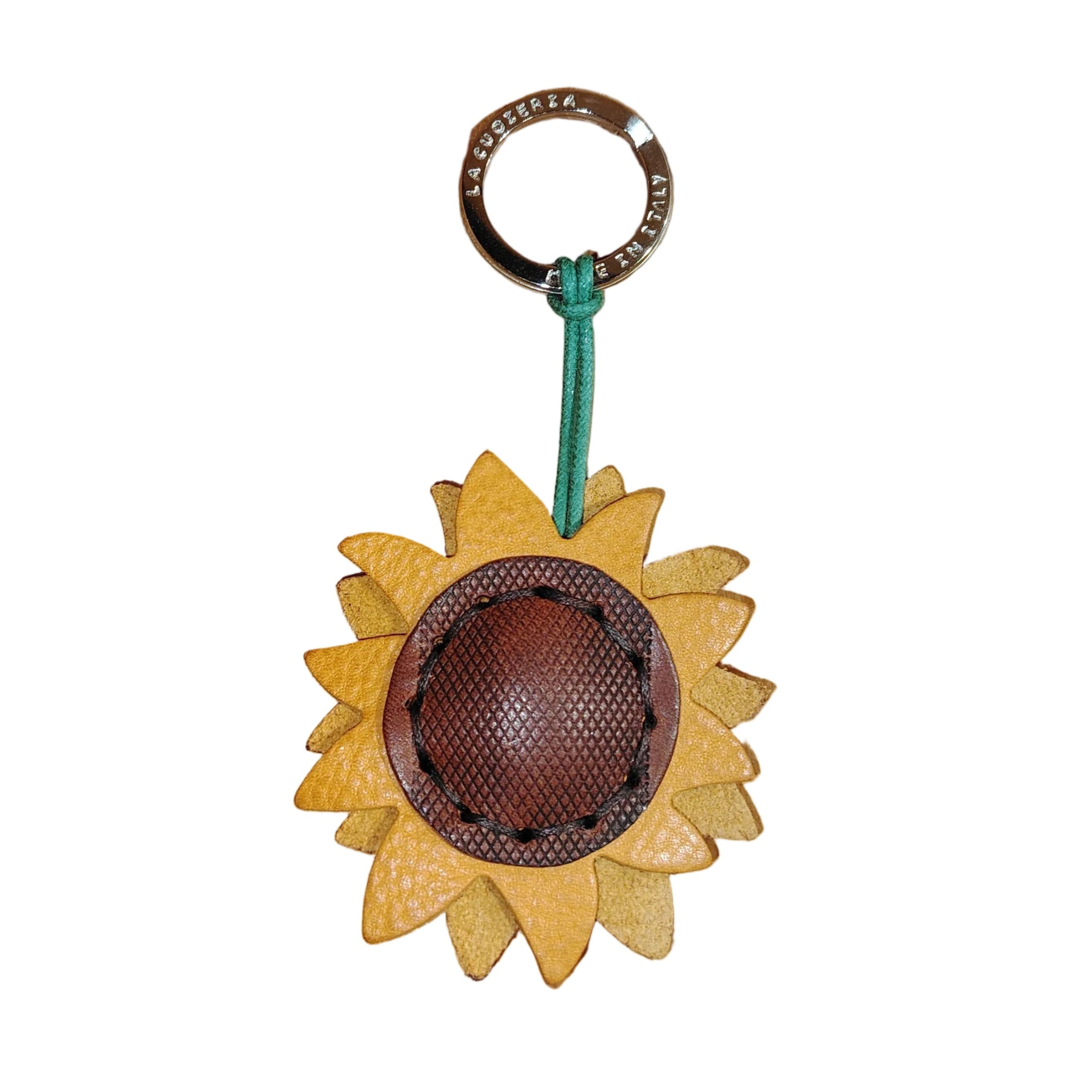 Portachiavi in pelle Pelletteria Allegrini Filippo Girasole