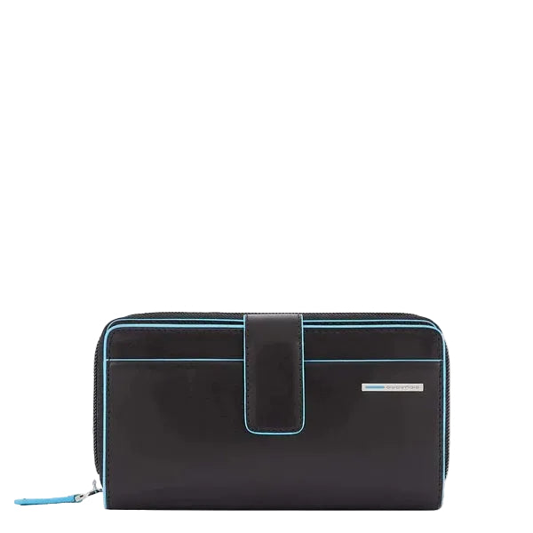 Portafoglio donna in pelle Piquadro PD1354B2R Nero