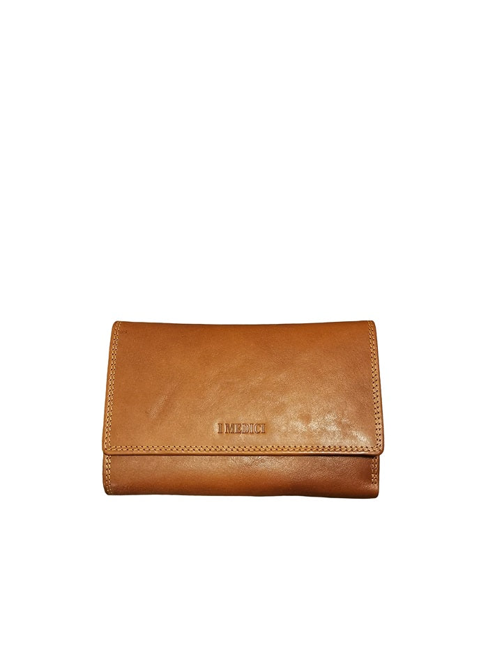 Portafoglio in cuoio I Medici 64/035 Marrone