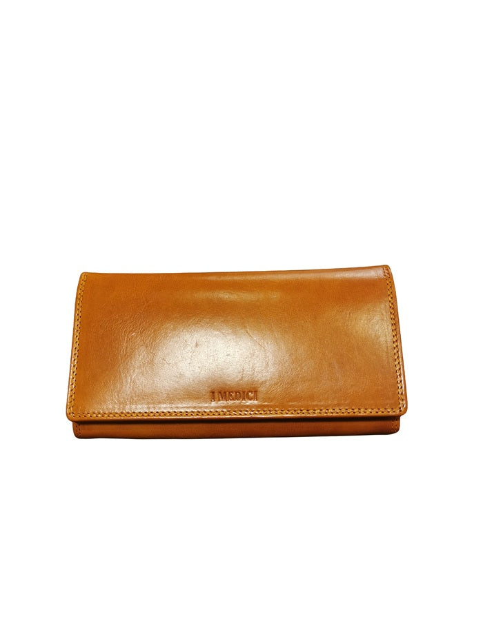 Leather Wallet I Medici 64/46 Yellow