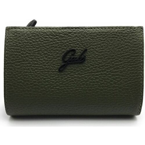 Portafoglio in pelle Gabs G000130ND-X2428 GMoney14 Verde militare