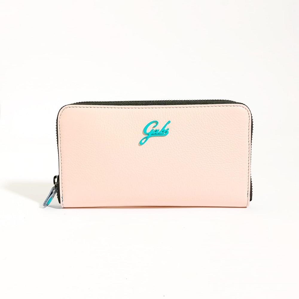 Portafoglio in pelle Gabs G000140ND-P0086 GMoney17 Cammeo (rosa)
