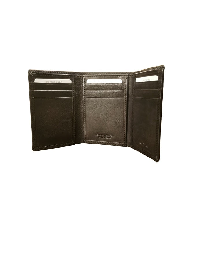 Portafoglio in pelle I Medici 64/011 Nero