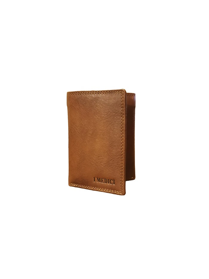 Portafoglio in pelle I Medici 64/011 Testa di moro