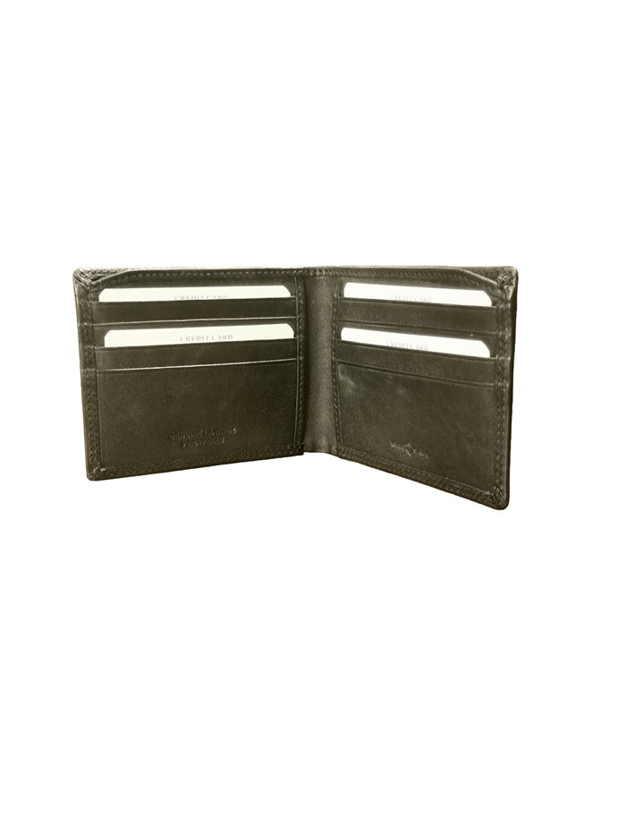 Portafoglio in pelle I Medici 64/019 Nero