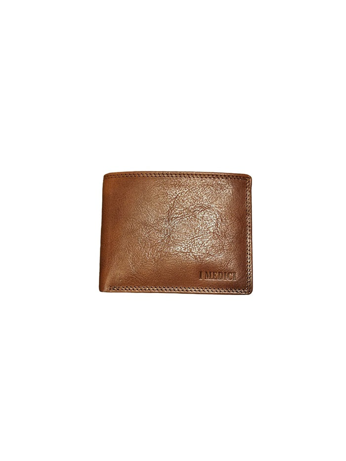 Portafoglio in pelle I Medici 64/019 Testa di moro