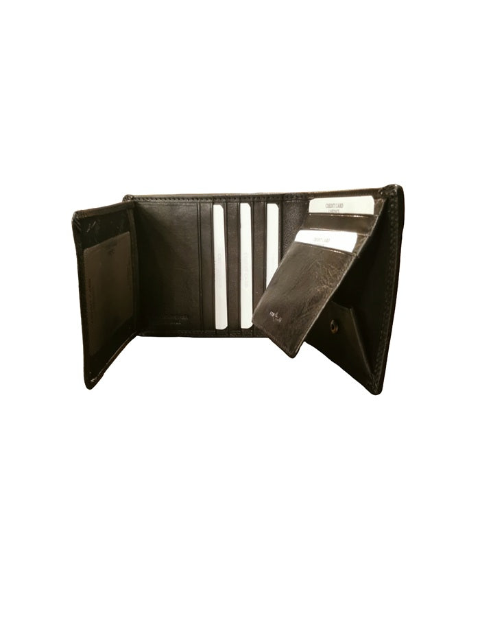 Leather Wallet I Medici 64/023 Black