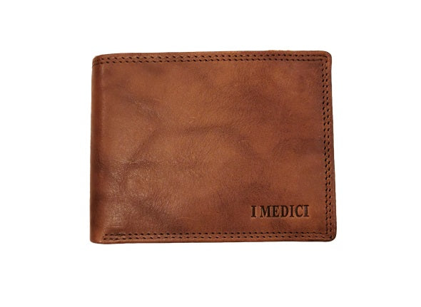 Leather Wallet I Medici 64/249 Dark brown