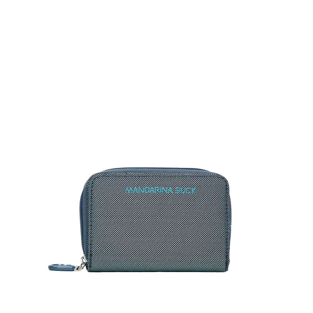 Fabric Wallet MD Mandarina Duck P10QMPN8 Blue wing
