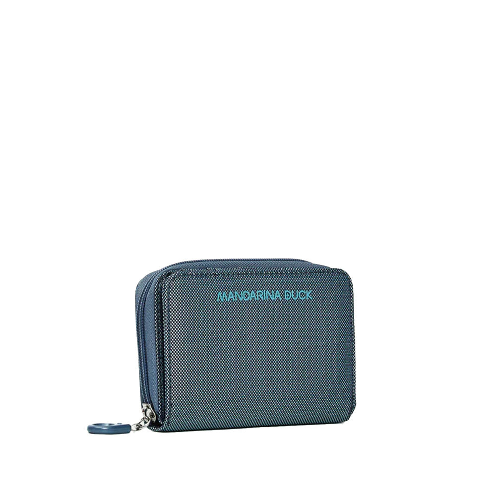 Fabric Wallet MD Mandarina Duck P10QMPN8 Blue wing