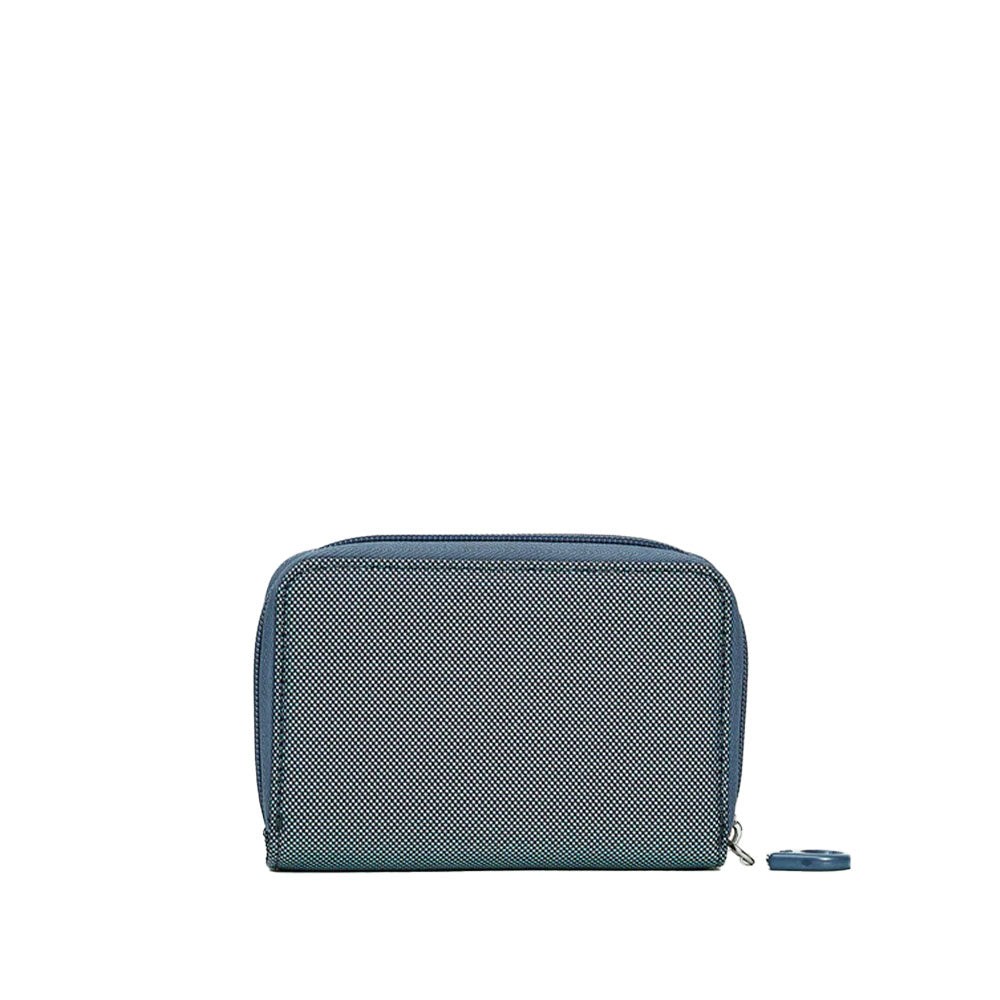 Fabric Wallet MD Mandarina Duck P10QMPN8 Blue wing