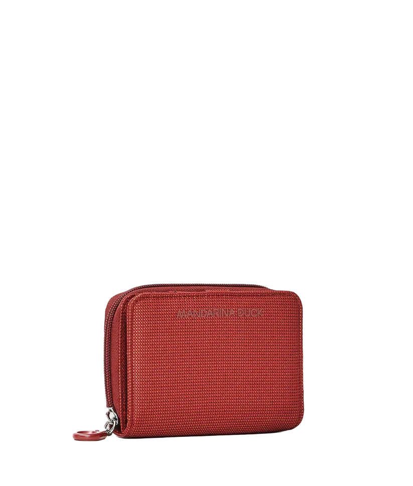 Portafoglio in tessuto MD Mandarina Duck P10QMPN8 Cherry tomato