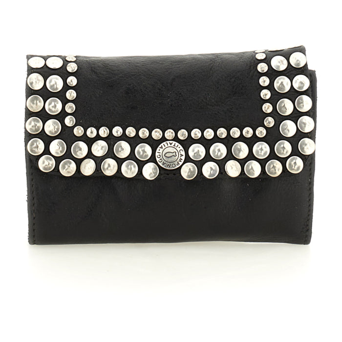 Leather Wallet Pistoia Mirta Campomaggi C027930ND X1537 Black