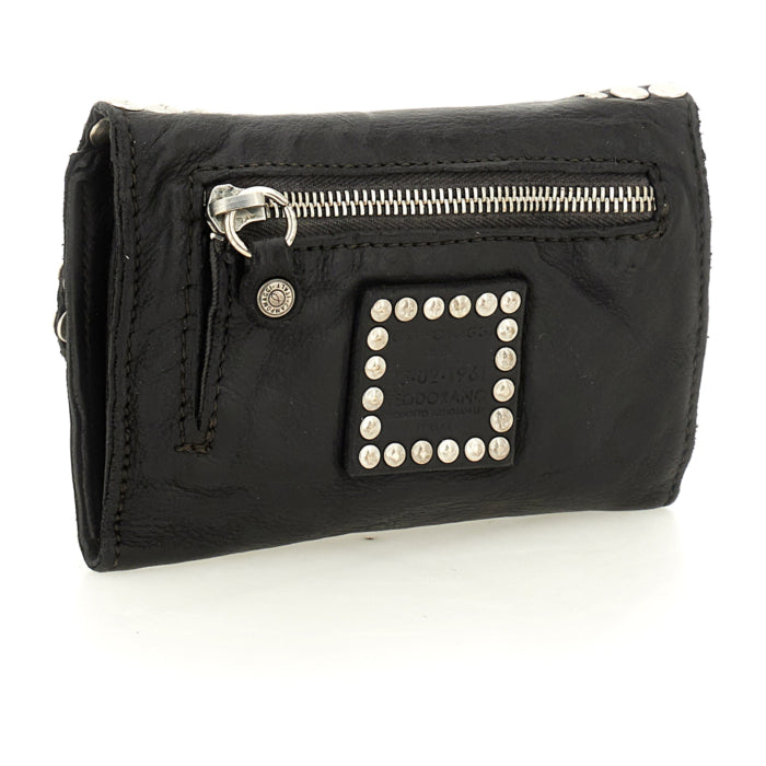 Leather Wallet Pistoia Mirta Campomaggi C027930ND X1537 Black
