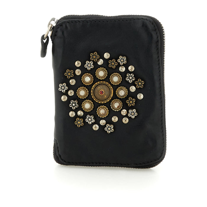 Portafoglio Tosca-Bella di Notte in pelle Campomaggi C002060ND X3037 Nero