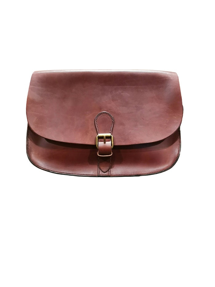 Postina in pelle Pelletteria Allegrini Filippo 1365 Testa di moro